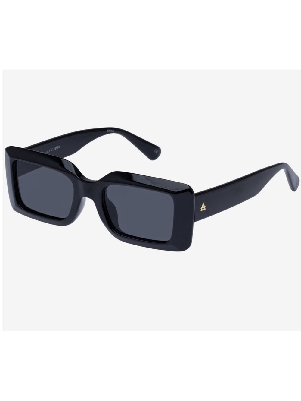 Aire Parallax Black Modern Sunglasses $70